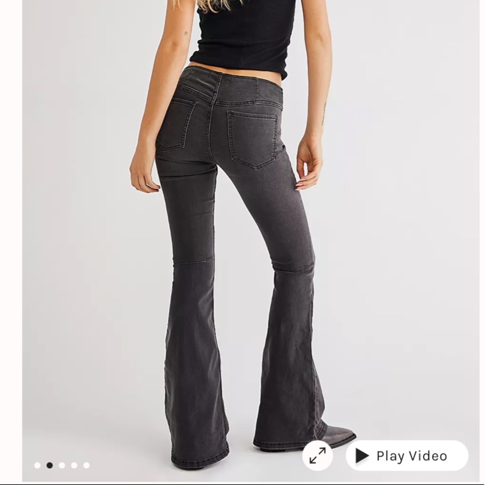 Free People Penny Pull On Flare Pant - 26